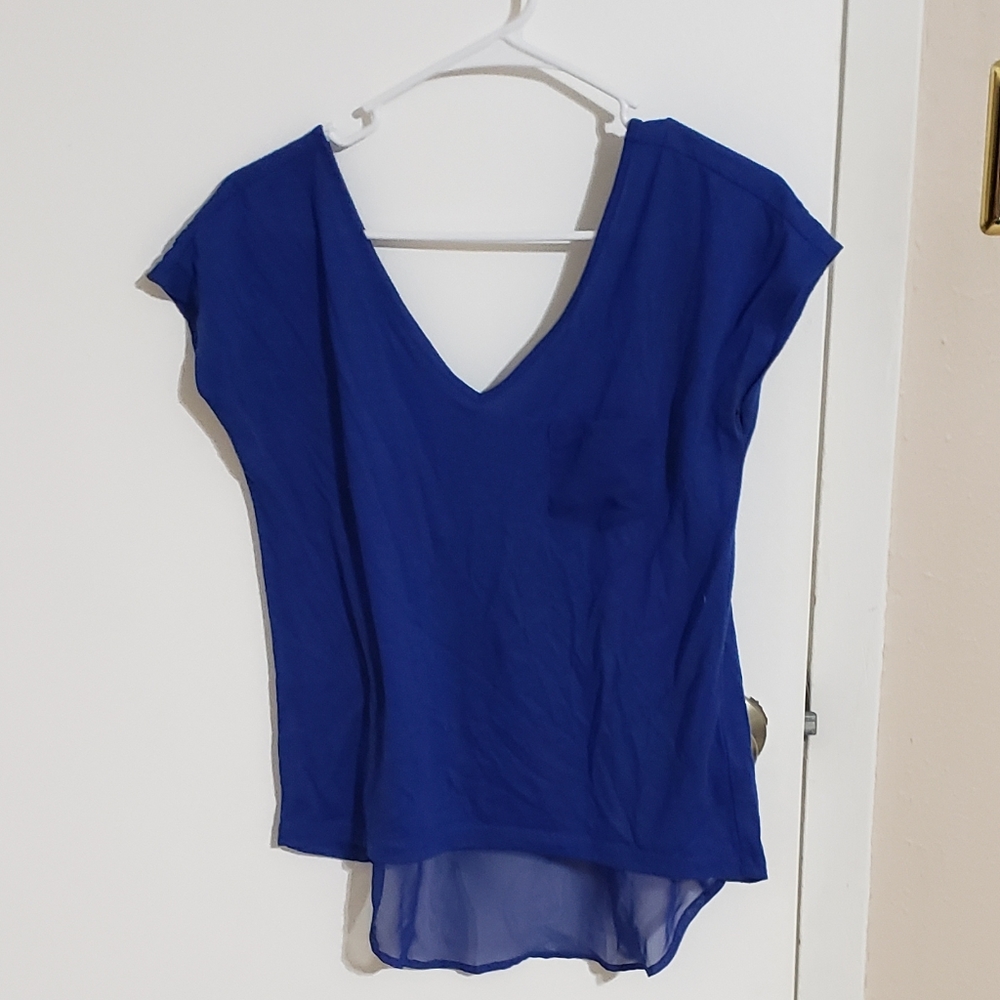 Blue shirts
